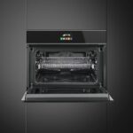 Smeg SF4604MCNX Dolce Stil Novo Built In Combination Microwave – BLACK - Image 2