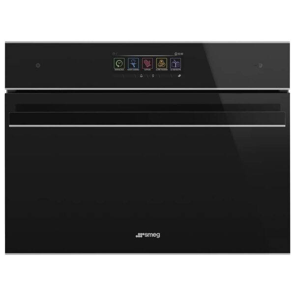Smeg SF4606WMCNX Dolce Stil Novo Combi Microwave For Tall Housing – BLACK
