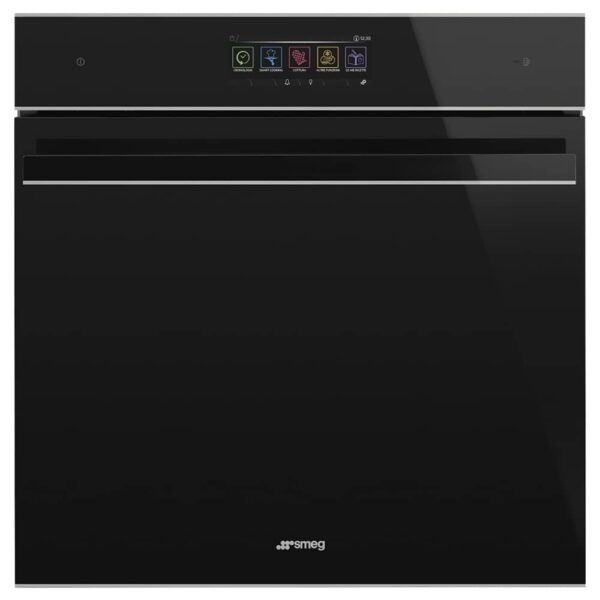 Smeg SFP6606WTPNX Dolce Stil Novo Pyrolytic Multifunction Single Oven – BLACK