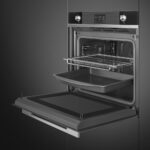 Smeg SO6102M2N Linea SpeedwaveXL Combi Microwave For Tall Housing – BLACK - Image 3