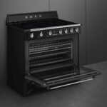 Smeg TR90IBL2 90cm Victoria Single Cavity Induction Range Cooker – BLACK - Image 3