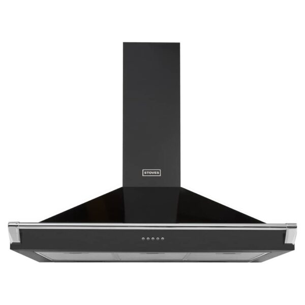 Stoves S1100RICHCHIMRAILANT 110cm Chimney Hood With Rail – ANTHRACITE GREY