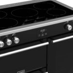 Stoves PREC DX S900EIBK Precision Deluxe 90cm Induction Range Cooker 10755 – BLACK - Image 4