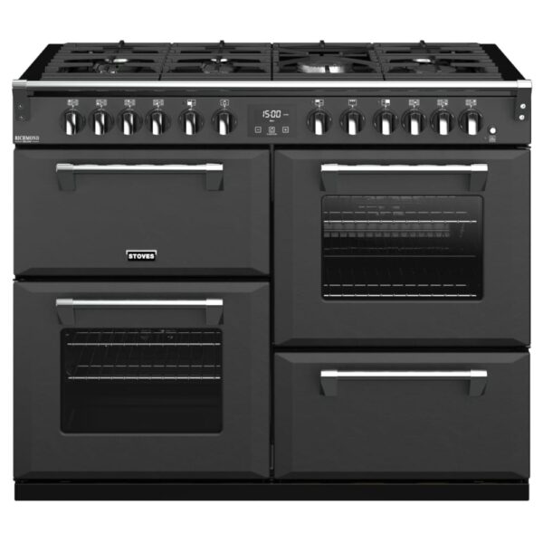 Stoves RICHMOND DX S1100DFCBANT Richmond 1100mm Dual Fuel Cooker – ANTHRACITE