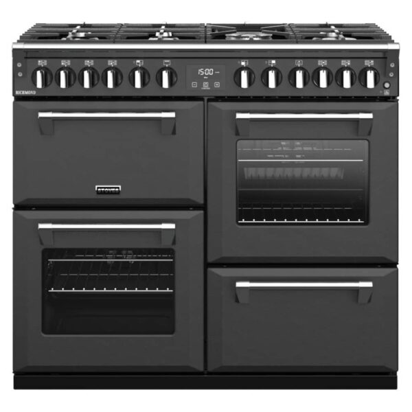 Stoves ST RICH S1000DF MK22 ANT 11412 Richmond 100cm Dual Fuel Range Cooker – ANTHRACITE