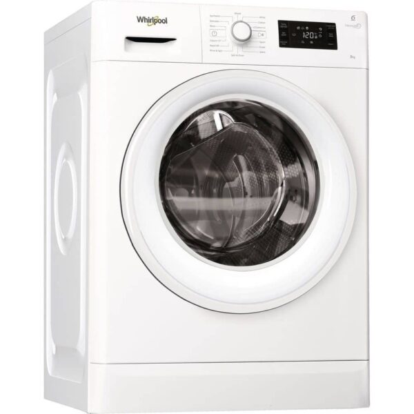 Whirlpool FWG81496W 8kg Fresh Care Steam Washing Machine 1400rpm – WHITE
