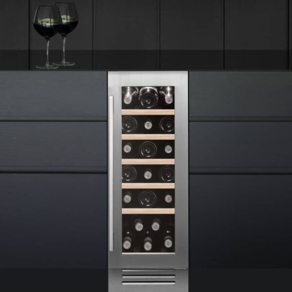 Caple WI3125 30cm Undercounter Wine Cooler – STAINLESS STEEL