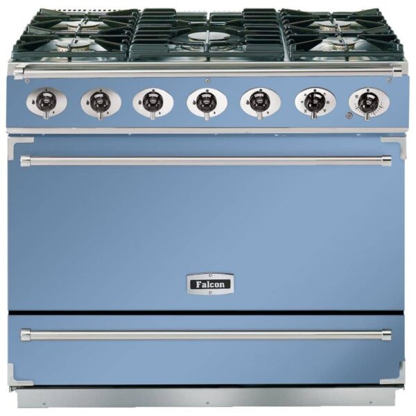 Falcon F900SDFCA/NM 90cm Single Cavity Dual Fuel Range Cooker – CHINA BLUE