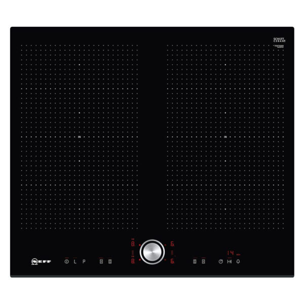 Neff T56FT60X0 60cm N70 FlexInduction Hob with TwistPad Control – BLACK