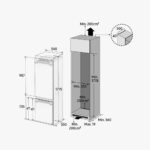 Samsung BRB26600FWW-EX DISPLAY Series 5 178cm Integrated 60/40 Frost Free Fridge Freezer - Image 8