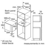 Siemens BF555LMS0B IQ-500 Built In Microwave For Tall Housing – STAINLESS STEEL - Image 3