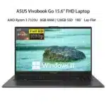 ASUS Vivobook Go 15.6" Laptop, Ryzen 3, 8GB RAM, 128GB SSD