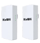 KuWFi 300Mbps 2.4GHz Outdoor CPE Bridge WiFi Router 1KM Range
