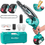 SEESII 8 Inch Electric Chainsaw Mini Cordless Wood Cutter for Makita 18V