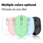 Bluetooth Wireless Mouse Rechargeable Computer Laptop Gaming Mouse 2.4G Optical Dual Mode Long Battery Life for Win Mac Android - Image 6