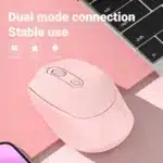 Bluetooth Wireless Mouse Rechargeable Computer Laptop Gaming Mouse 2.4G Optical Dual Mode Long Battery Life for Win Mac Android - Image 2