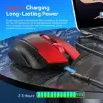 Warvank M100 Silent Wireless Mouse Plug and Play Ergonomic Bluetooth Office Mouse Gaming Mouse Laptop Desktop Universal - Image 4