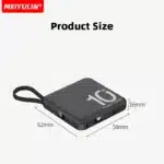 10000mAh Mini Power Bank Built-in Type C Cable 5000mAh Portable Fast Charging Mobile External Battery for iPhone Xiaomi Samsung - Image 5