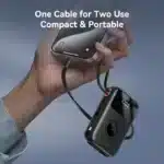 ‌KUULAA 10000mAh Power Bank with Cable for iPhone 16/15/14 Samsung Xiaomi Huawei Portable Charger 22.5W Fast Charging PowerBank - Image 2