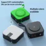 Magnetic wireless charging bank comes with cable and plug PD22.5W 10000mAh compact and portable charger iphone 14 mini powerful - Image 4