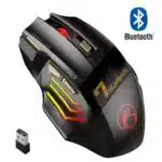 Rechargeable Bluetooth Mouse Wireless PC Gamer Mouse Computer Gaming Mouse Ergonomic Mause 5500 DPI Mice For Laptop Ipad