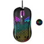 USB Wired Gaming Mouse Mechanical Mice USB Luminous Light Mouse 7200DPI Adjustable Optical Gamer Mice for PC Computer Game