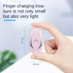 1500mAH Mini Keychain Power Bank Emergency Portable Charger Compatibility for IPhone Samsung Xiaomi Small Size Powerbank - Image 2