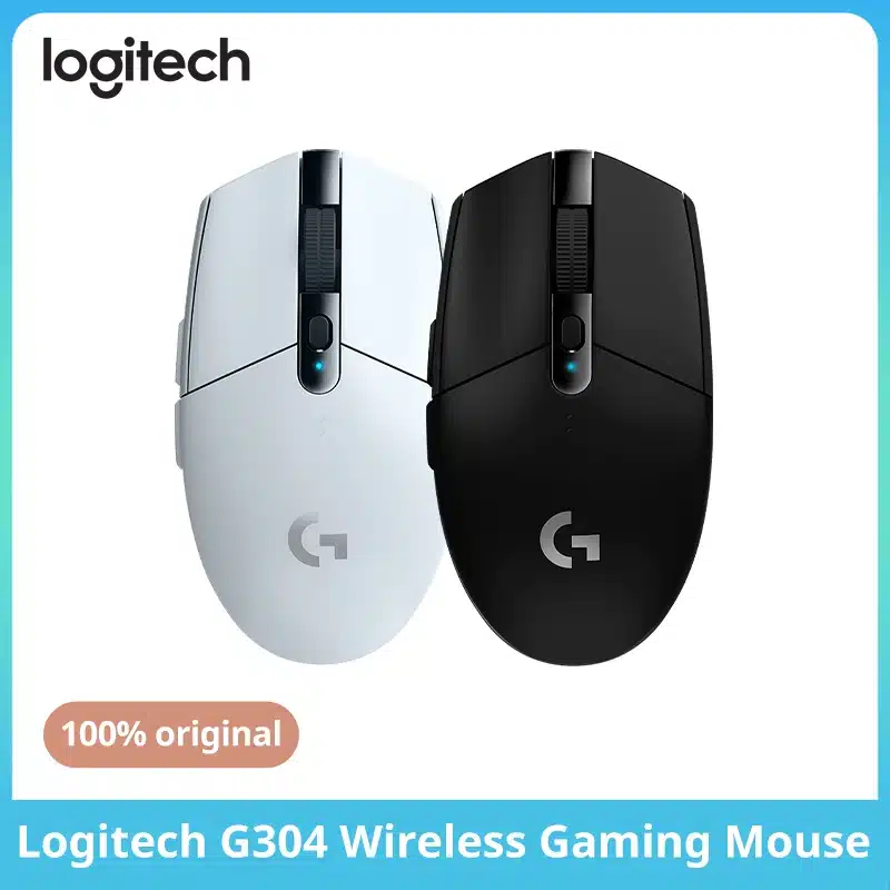 kf-S550c4bf7f9134e919b43a03836bfc4bac Logitech G304 Lightspeed Wireless Gaming Mouse 6 Programmable Buttons 12000DPI Battery Usb Stock RGB Wireless Mouse - Image 1