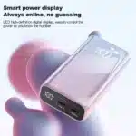 10000mah Large Capacity PowerBank Power Bank Portable Built-in Wire Super Fast Charging For Xiaomi Samsung Iphone Huawei - Image 2