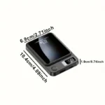 10000 mAh Magnetic Wireless Mobile Power Supply, 22.5W/PD20W Fast Charge For IPhone15/14/13/12&Android Mobile Phones, (USB/Type- - Image 2