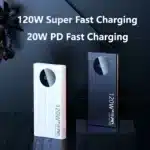 JayoWade Newest 120W Super Fast Charging Power Bank 20000mAh For iPhone 16 15 14 Huawei Xiaomi Samsung Battery Charger Powerbank - Image 2