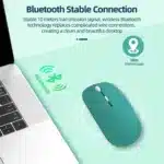 Wireless Bluetooth-compatible Mouse Portable Ergonomic Computer Mice For Laptop iPad Tablet PC Mobile Phone Office Gaming Mouse - Image 3
