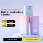 10000mah Large Capacity PowerBank Power Bank Portable Built-in Wire Super Fast Charging For Xiaomi Samsung Iphone Huawei - Image 5