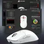Attack Shark X3 Bluetooth Mouse,PixArt PAW3395,26000dpi,2.4g Wireless Tri-Mode Connection,Lightweight Macro Gaming Mouse - Image 4