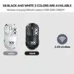 Warvank X8 Wireless Gaming Mouse 500mAh TYPE-C Rechargeable Office Mouse Suitable for Laptop Desktop Computers - Image 5