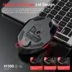 Warvank M100 Silent Wireless Mouse Plug and Play Ergonomic Bluetooth Office Mouse Gaming Mouse Laptop Desktop Universal - Image 5