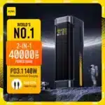 AOHI Starship 40,000mAh Power Bank 140W PD3.1 Laptop Power Bank with C-C Cable Fast Charging Station for iPhone MacBook Laptop