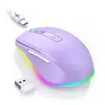 SEENDA Wireless Mouse Jiggler LED Rechargeable Moving Mouse Mover for Laptop with Undetectable Random Movement