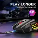 Rechargeable Bluetooth Mouse Wireless PC Gamer Mouse Computer Gaming Mouse Ergonomic Mause 5500 DPI Mice For Laptop Ipad - Image 6