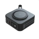 Magnetic wireless charging bank comes with cable and plug PD22.5W 10000mAh compact and portable charger iphone 14 mini powerful - Image 5