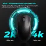 New Vxe Dragonfly R1 SE Mouse of The Game E-Sports Long Battery Life Paw3395 Lightweight Ergonomic Three-Mode Bluetooth Mouse - Image 5