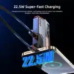 Vyvylabs Detachable Power Bank 22.5W Replaceable Battery Fast Charging External Battery Powerbank for iPhone 16 15 14 13 12 - Image 2