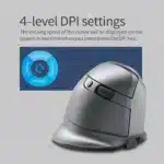 ZELOTES F-26C F35 F36 F17 Ergonomic Vertical Mouse 2.4G Wireless Gaming Mice USB Optical Mouse 3200DPI Gamer Mause For Laptop PC - Image 5
