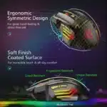 Rechargeable Bluetooth Mouse Wireless PC Gamer Mouse Computer Gaming Mouse Ergonomic Mause 5500 DPI Mice For Laptop Ipad - Image 3