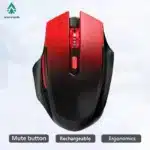 Warvank M100 Silent Wireless Mouse Plug and Play Ergonomic Bluetooth Office Mouse Gaming Mouse Laptop Desktop Universal