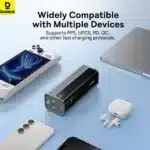 Baseus Power Bank 145W 20800mAh PD 100W Fast Charging with Smart Digital Display Portable External PowerBank for Laptop Phone - Image 5