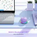 SEENDA Wireless Mouse Jiggler LED Rechargeable Moving Mouse Mover for Laptop with Undetectable Random Movement - Image 2