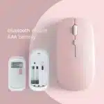 Wireless Bluetooth-compatible Mouse Portable Ergonomic Computer Mice For Laptop iPad Tablet PC Mobile Phone Office Gaming Mouse - Image 6