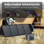 2600W Power Station 400W Solar Panel Portable Solar Generator 2048Wh Lifepo4 Battery 110-220V AC Outlets Power Charging Station - Image 6