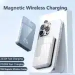 20000mAh Magnetic Wireless Power Bank Fast Charger For Magsafe Portable Auxiliary Battery Pack For iPhone Xiaomi Huawei Samsung - Image 2